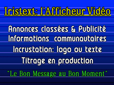 Écran Afficheur Vidéo (p6919f)